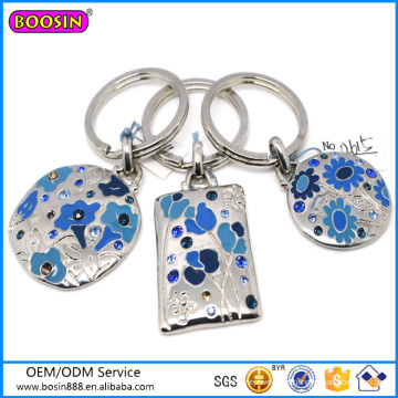 2015 heißer Verkauf chinesischer Charme Keychain einzigartige Emaille Keychain # 12615